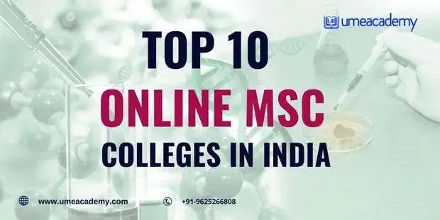 Top 10 Online MSc Colleges In India 2025