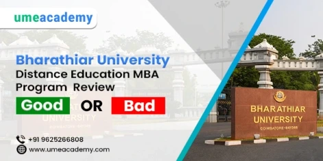 Bharathiar University Distance Education MBA Program  Review- Good or Bad?